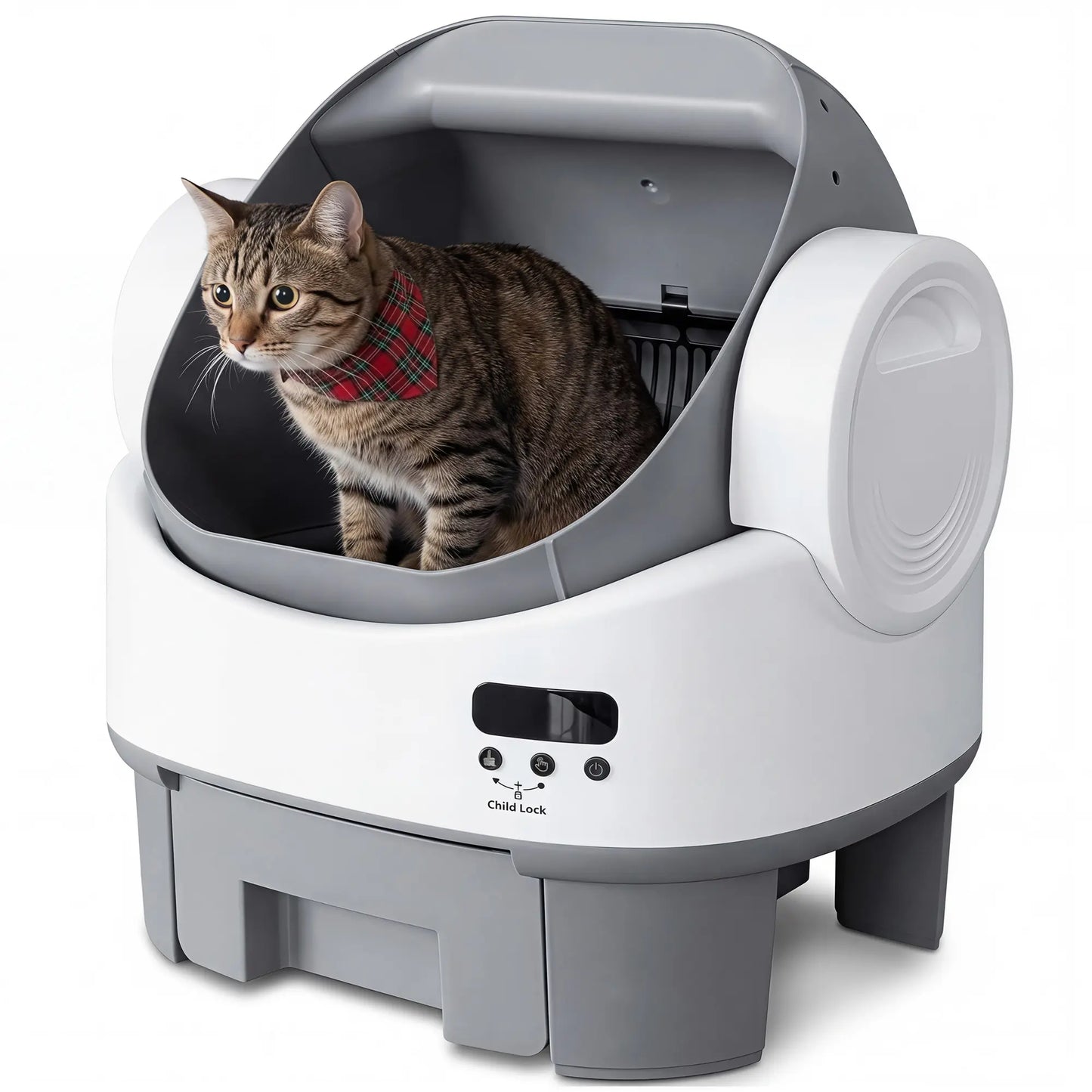 Warcat Next-Gen Self-Cleaning Cat Litter Box - Hassle-Free, Safe & Easy to Use for Pet Lovers!