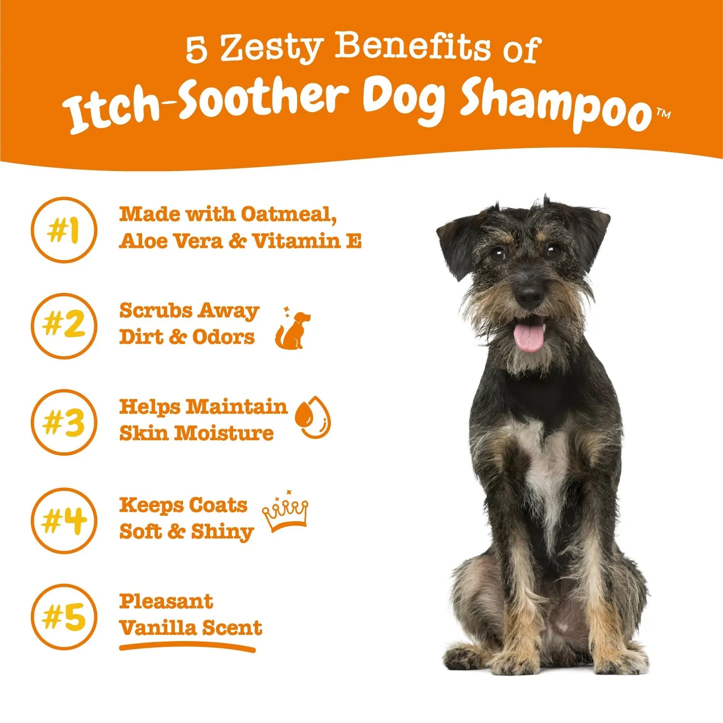  Dog Shampoo for All Breeds - Gentle & Effective Ingredients for Squeaky Clean Bath Time